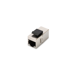 DIGITUS DN-93613-1 Acoplador modular CAT 6, apantallado RJ45 a RJ45, para conexión a panel